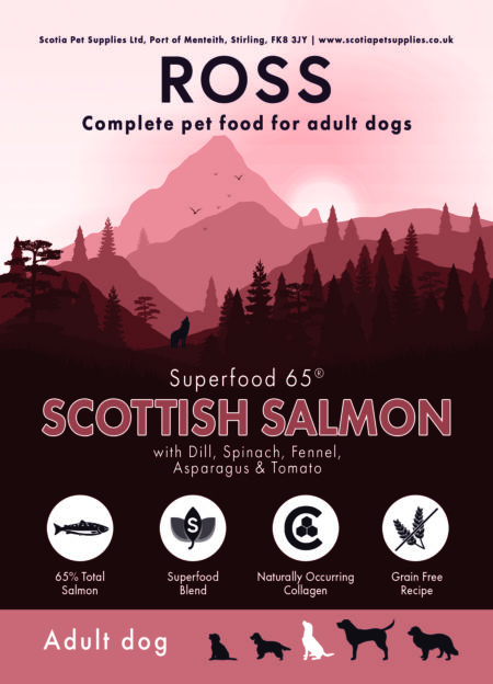 Superfood 65 Scottish Salmon-12kg