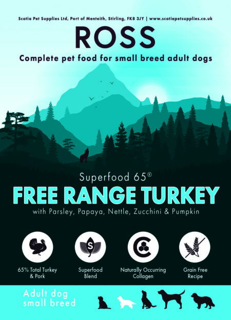 Superfood 65 Free Range Turkey-12kg (Small Breed)